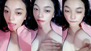 Bokep Indo LARAS Bali Jaket Pink Colmek Lumer WOT