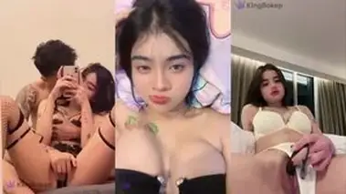Kemesraan Selebgram Audrey Bersama Pacar